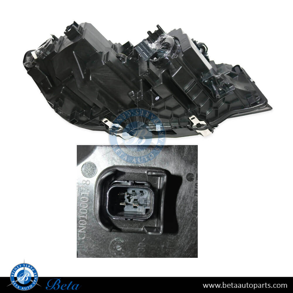 BMW 3 Series G20 (2019-2022), Headlamp Adaptive LED (Left), China, 63118496155 BMW 3 Series G20 (2019-2022), Headlamp Adaptive LED (Left), China, 63118496155